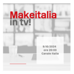 Intervista a Makeitalia su Canale Italia, in occasione del Farete 2024